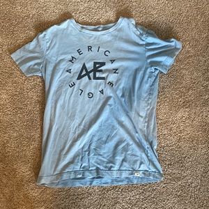 Blue American Eagle T shirt, Medium